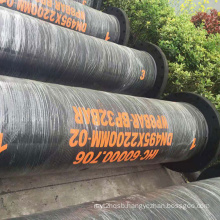 High grade suction hose with flange for the European dredgers